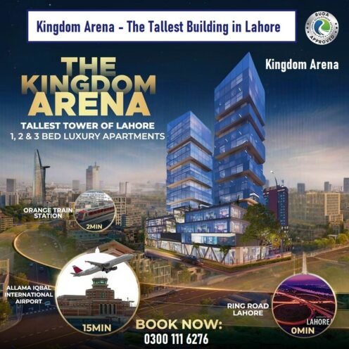 The Tallest Building in Lahore Kingdom Arena Complex